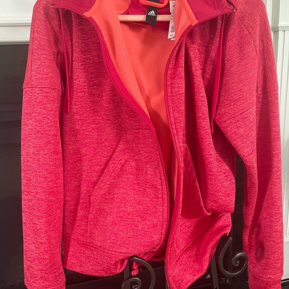 Adidas zip up sweatshirt